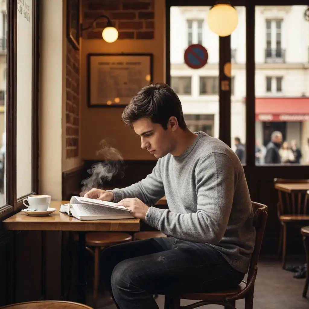 Estudiante latinoamericano estudiando en París Francia - Guía visa estudiante