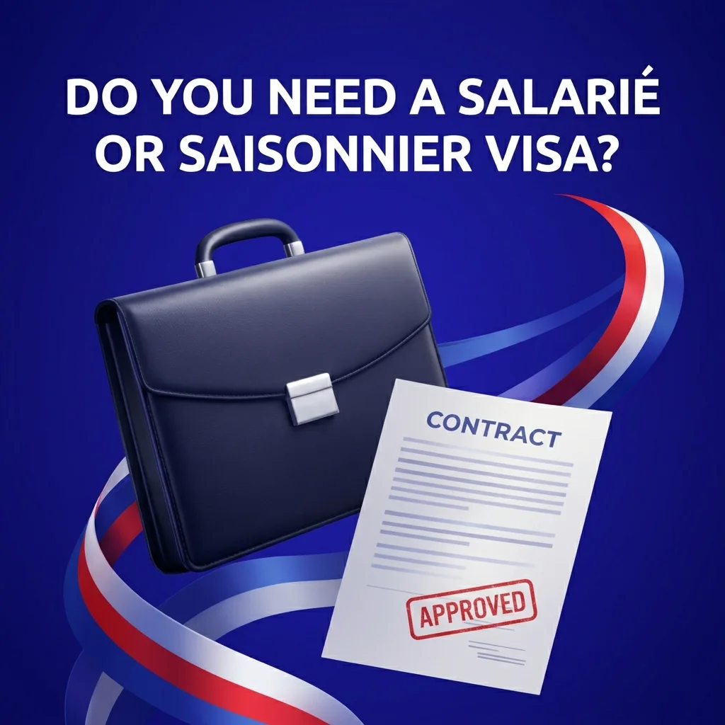 Salarié Visa France Service - CDI and CDD work contract for foreigners