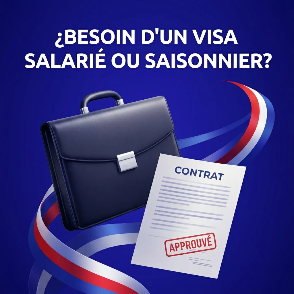 Service Visa Salarié France - Contrat de travail CDI et CDD pour étrangers